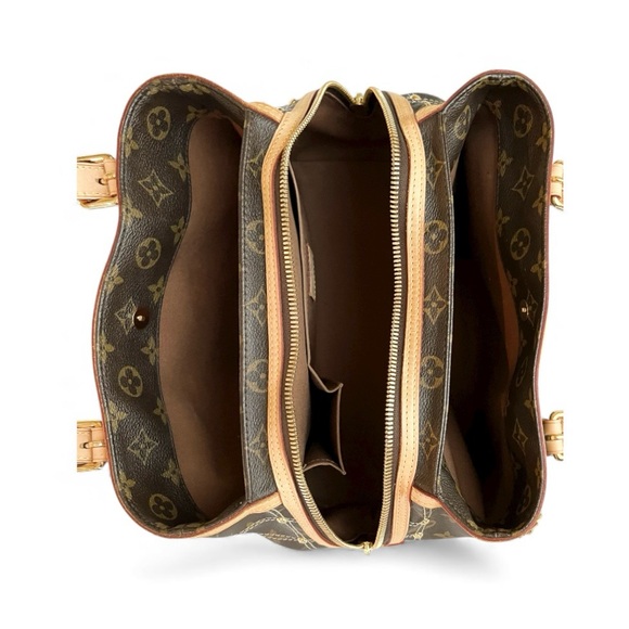 VINTAGE LOUIS VUITTON Limited Edition Riveting Signature Monogram Tote 2007 - Picture 9 of 16